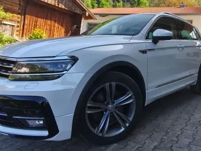 Używany VW Tiguan R-line 179 KM (131 kW) 2018 Biały SUV
