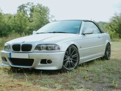 Gebraucht BMW 320 Cabriolet 170 PS (125 kW) 2002 Silber Cabrio