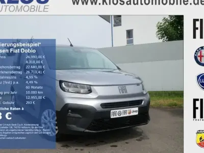 Neu Fiat Doblò Comfort 131 PS (96 kW) 2026 Grau Van / Kleinbus