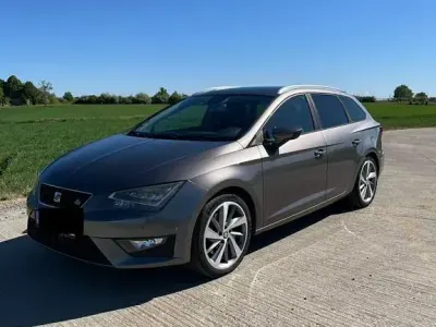 Brugt Seat Leon ST FR 184 HK (135 kW) 2014 Sølv Stationcar