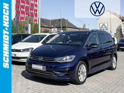 Gebraucht VW Touran Highline 150 PS (110 kW) 2023 Atlantik blue (blau) Van / Kleinbus