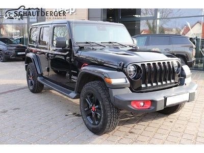 Gebraucht Jeep Wrangler Unlimited Sahara 272 PS (200 kW) 2019 Schwarz SUV