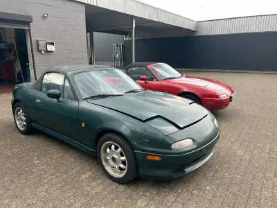 Gebraucht Mazda MX5 90 PS (66 kW) 1993 Grün Cabrio