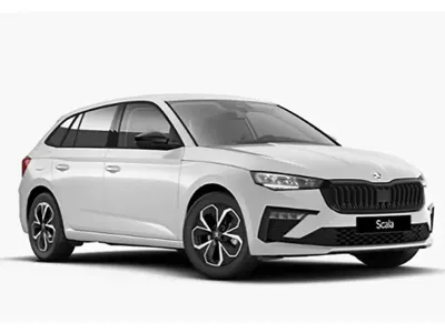 Neu Skoda Scala 150 PS (110 kW) 2026 Mondweiß metallic Kleinwagen