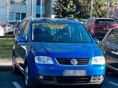 Gebraucht VW Touran 140 PS (102 kW) 2006 Blau Van / Kleinbus