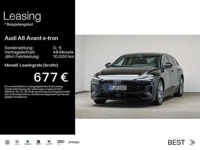 Mythosschwarz metallic Gebraucht 2025 Audi A6 e-tron Ambiente Kombi | 71.660 € (Fairer Preis)