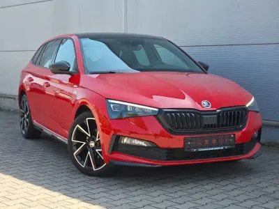Gebraucht Skoda Scala Monte Carlo 116 PS (85 kW) 2020 Rot Kleinwagen
