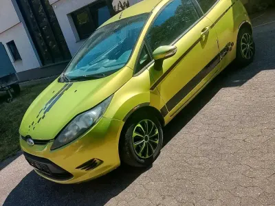 Gebraucht Ford Fiesta 86 PS (63 kW) 2010 Grün Kleinwagen