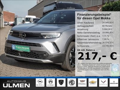 gebraucht Opel Mokka Ultimate 1.2 Turbo Navi Voll-LEDTempomat Totwinkelassist.Keyless PDCv+h+Cam Klimaauto.+SHZ