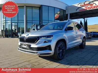 gebraucht Skoda Karoq KaroqSportline 1,5 TSI 110 kW DSG, AHK, Fahrassistenz Pa.