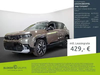 Gebraucht Jeep Compass 156 kW (213 PS) 2026 Amazonia green dach schw SUV