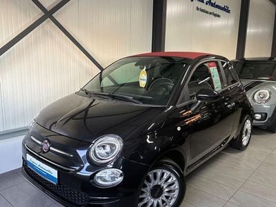 Schwarz Gebraucht 2020 Fiat 500C Lounge Cabrio | 14.999 € (Fairer Preis)
