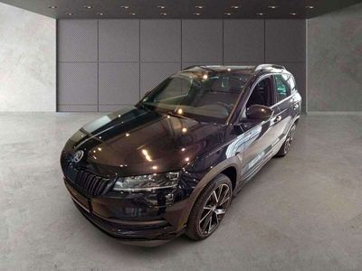 gebraucht Skoda Karoq Sportline 4x4 2.0TDI DSG LED Navi SHZ ALU