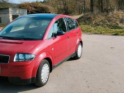 Gebraucht Audi A2 75 PS (55 kW) 2002 Rot Kleinwagen