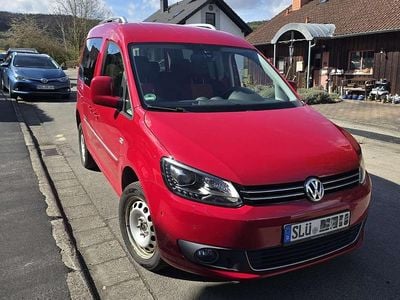 Usata VW Caddy Edition 140 CV (102 kW) 2015 Rosso Monovolume