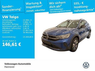 Usata VW Taigo Goal 116 CV (85 kW) 2024 Blu SUV