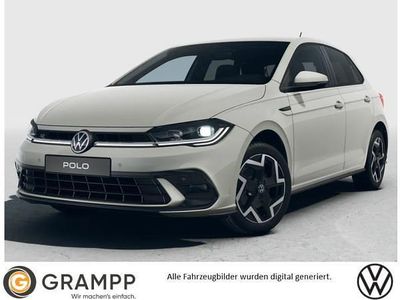 Grau (ascotgrau) Neu 2025 VW Polo R-line Kleinwagen | 26.500 € (Superpreis)