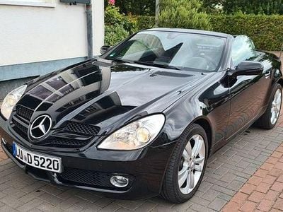 Usata Mercedes SLK200 184 CV (135 kW) 2009 Nero Cabrio