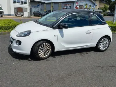 Gebraucht Opel Adam Glam 90 PS (66 kW) 2015 Weiß Kleinwagen