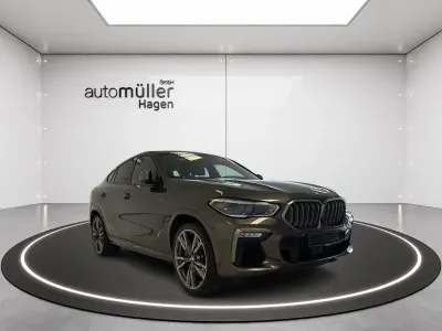 Usata BMW X6 M50 M Sport 530 CV (389 kW) 2020 Verde SUV