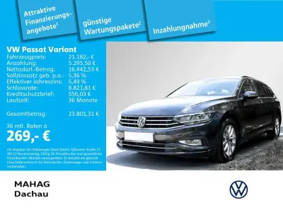 Gebraucht VW Passat Business 150 PS (110 kW) 2021 Grau Kombi