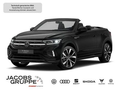Gebraucht VW T-Roc Cabriolet Style 110 PS (80 kW) 2025 Schwarz Cabrio