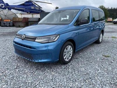 Neu VW Caddy Maxi 122 PS (89 kW) 2025 Blau Van / Kleinbus