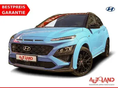 Gebraucht Hyundai Kona N Line 120 PS (88 kW) 2021 Blau SUV