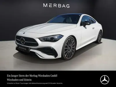 Brugt Mercedes CLE220 Premium Plus 197 HK (144 kW) 2025 Hvid Coupe