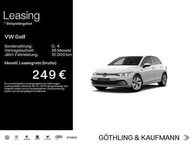 Brugt VW Golf VIII Style 131 HK (96 kW) 2024 Hvid Sedan
