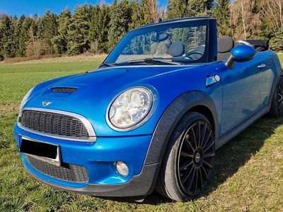 Brugt Mini Cooper S Cabriolet 184 HK (135 kW) 2010 Blå Cabriolet