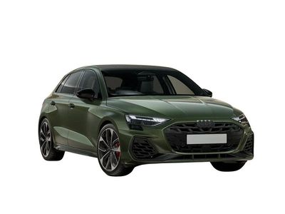 Neu Audi S3 Ambiente 333 PS (244 kW) 2025 [m4m4] distriktgrün metallic Limousine