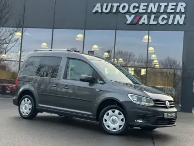 Gebraucht VW Caddy Comfortline 150 PS (110 kW) 2019 Iridiumgrau metallic Van / Kleinbus