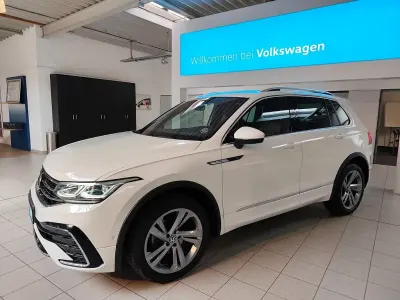 Gebraucht VW Tiguan R-line 150 PS (110 kW) 2020 Weiß SUV
