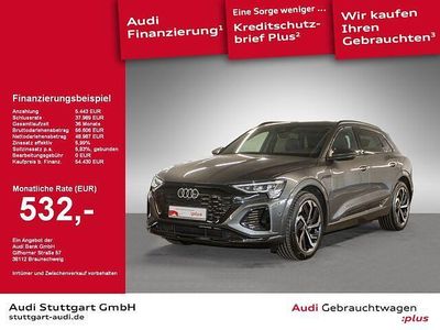 Brugt Audi Q8 e-tron S-Line 250 kW (340 HK) 2023 Grå SUV