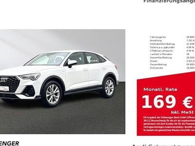 Gebraucht Audi Q3 Sportback S-Line 150 PS (110 kW) 2022 Weiß SUV