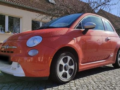 Gebraucht Fiat 500e 83 kW (113 PS) 2015 Orange Kleinwagen