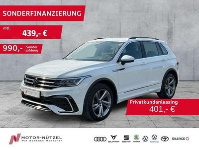 Usata VW Tiguan R-line 150 CV (110 kW) 2023 Bianco SUV