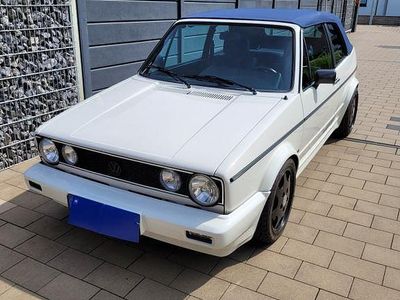 Weiß Gebraucht 1990 VW Golf Cabriolet Cabrio | 14.000 €