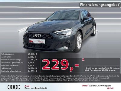Used Audi A3 Design 150 HP (110 kW) 2023 Grey Sedan