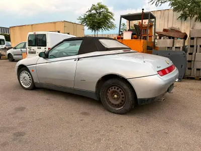Gebraucht Alfa Romeo Spider 1999 Silber Cabrio