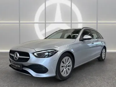 Brugt Mercedes C220 Business 200 HK (147 kW) 2023 Sølv Stationcar