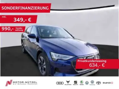Gebraucht Audi e-tron Sportback Advanced 300 kW (408 PS) 2022 Navarrablau metallic SUV