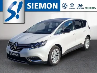 Gebraucht Renault Espace Intens 160 PS (117 kW) 2015 Weiß Van / Kleinbus