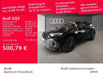 Usata Audi SQ5 Ambiente 341 CV (250 kW) 2023 Nero SUV