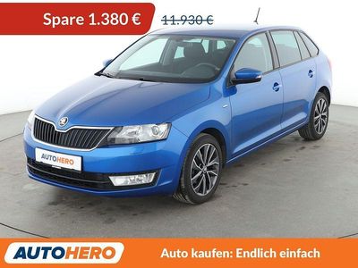 Gebraucht Skoda Rapid Drive 90 PS (66 kW) 2017 Blau Limousine