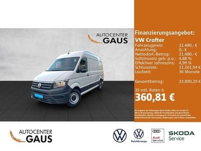 Gebraucht VW Crafter 140 PS (102 kW) 2022 Weiß Van