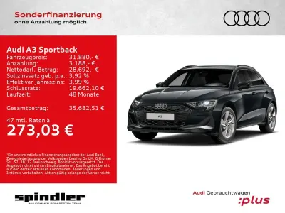 Gebraucht Audi A3 Advanced Plus 150 PS (110 kW) 2025 Manhattangrau metallic Limousine