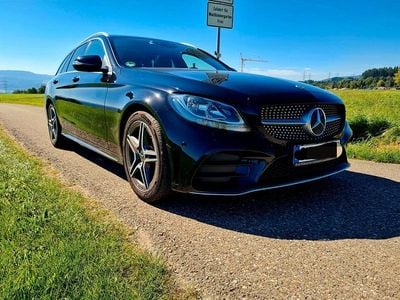 Usata Mercedes C220 194 CV (142 kW) 2019 Nero Station wagon