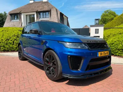 Gebraucht Land Rover Range Rover Sport SVR 576 PS (423 kW) 2018 Blau SUV